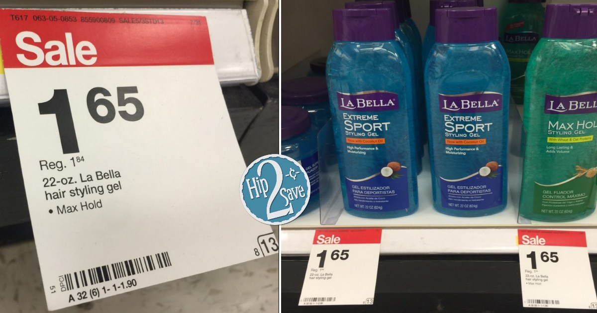 High Value 1 50 1 Any La Bella Product Coupon Styling Hair Gel Only 15 At Target Hip2save High Value 1 50 1 Any La Bella Product Coupon Styling Hair Gel Only 15 At Target Hip2save