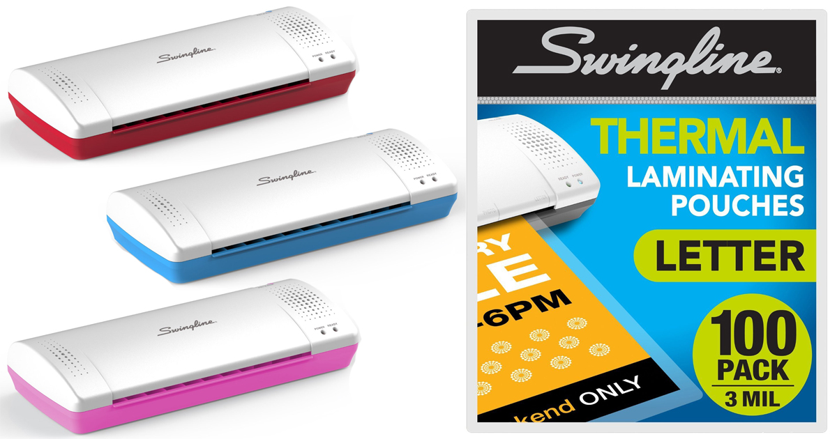 Amazon Swingline Laminator Only 15.99 (Regularly 29.99)