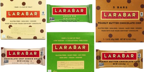Amazon: LÄRABAR Gluten-Free Snack Bars As Low As Only 65¢ Each Shipped to Your Door