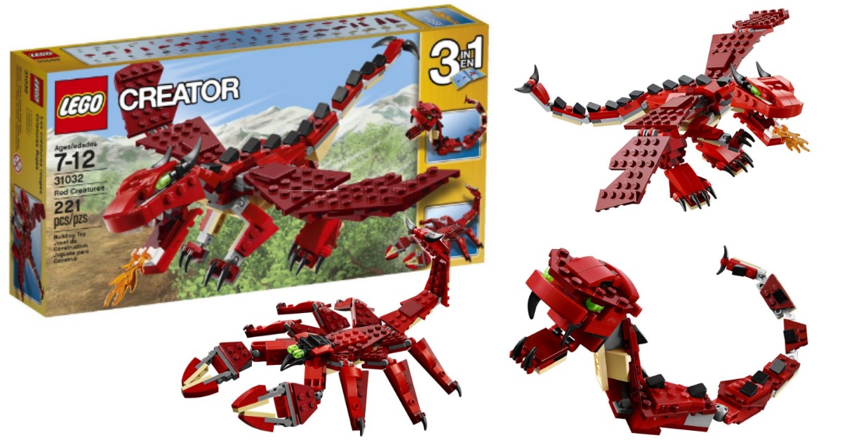 Lego creator cheap 31032 red creatures