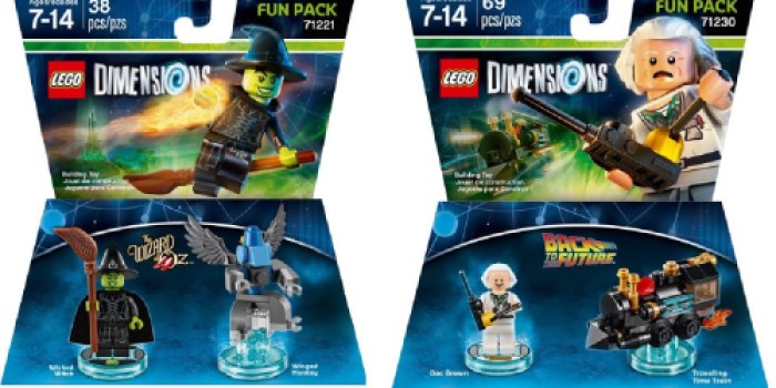 Best Buy: LEGO Dimensions Fun Packs ONLY $5.99 (Regularly $11.99) & More
