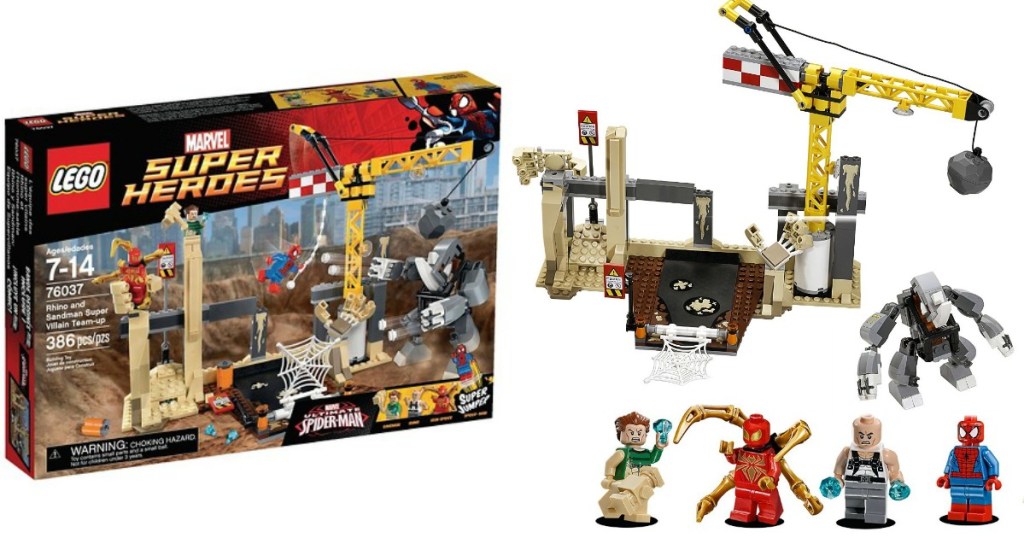 LEGO Super Heroes Rhino and Sandman Super Villain Set