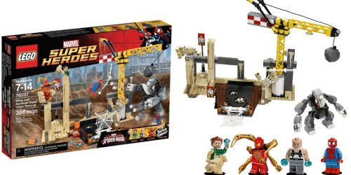 LEGO Super Heroes Rhino and Sandman Super Villain Set Only $28.99 (Best Price)