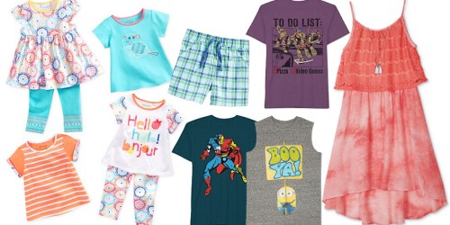 Macy’s: Back to School Clearance Sale = Tops, Leggings, Shorts & More As Low As $2.39