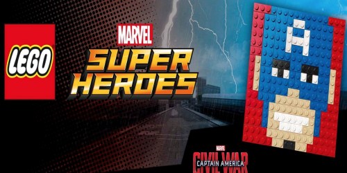 ToysRUs: LEGO Marvel Super Heroes Building Event (August 27th) – Build Free LEGO Mosaic