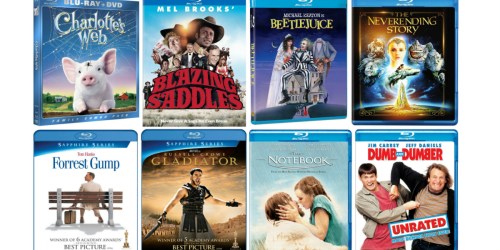 Amazon: THREE Select Blu-ray Movies Only $19.99 (Forrest Gump, Dumb and Dumber & Lots More)