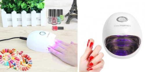 Amazon: Gel Nail Dryer & Lamp Only $9.99 (Regularly $17.99)