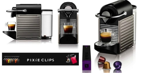 Costco: Nespresso Pixie Espresso Maker ONLY $79.99 + FREE Shipping