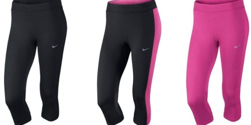 Proozy.com: Nike Women’s Dri-Fit Capris Only $22 Shipped (Regularly $50)