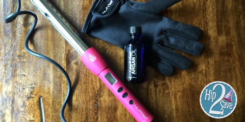 NuMe Curling Wand & Argan Oil Only $39 Shipped