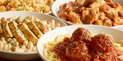 Olive Garden: 20% Off Online To-Go Orders = Salad, Pasta AND Breadsticks ONLY $7.99