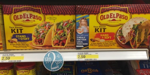 Target: Old El Paso Taco Dinner Kits Only $1.61 Each