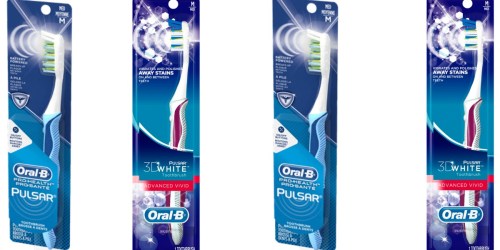 Walgreens: Oral-B Pulsar Toothbrush Only $1.99 and Crest 3D White Mouthwash Only 99¢