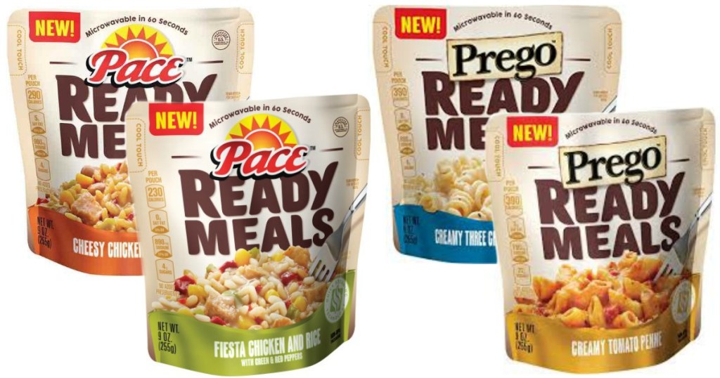 Pace and Prego Ready meals