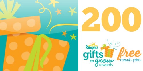 Pampers Rewards Members! Score 200 Points… For Real.