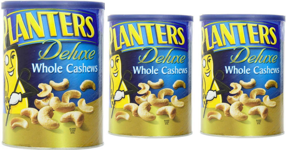 Amazon Planters Cashews 18.25 Ounce Container ONLY 6.61 Shipped