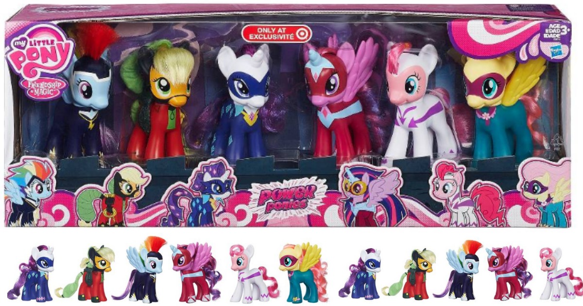 My Little Pony Friendship for All Collection Pack, 6 Pony Dolls