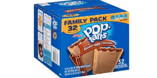 Amazon: Save on Kellogg’s Pop-Tarts LARGE 32-Count Boxes (Just 15¢ Per Pop-Tart)