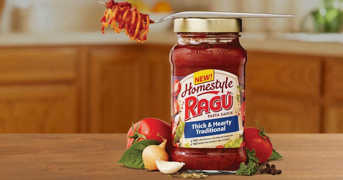 Score Ragu Homestyle Pasta Sauce For Only 47 At Walmart After Ibotta Target Deal Idea Hip2save
