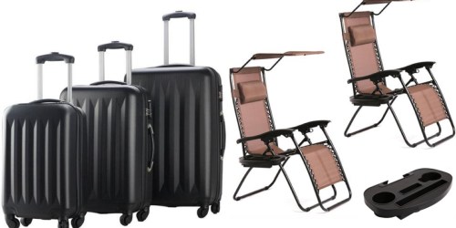 Rakuten.com: $10 Off $75 Purchase w/ Visa Checkout = Nice Deals on Luggage, Patio Chairs & More