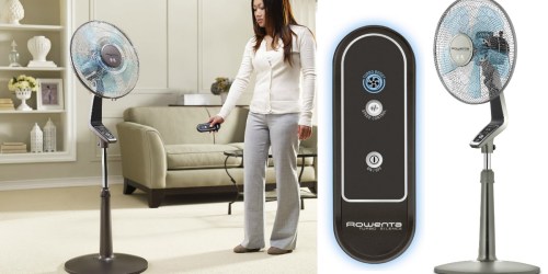 Amazon: Rowenta 4-Speed Oscillating 16″ Stand Fan with Remote Control Just $79.99 Shipped (Reg. $180)