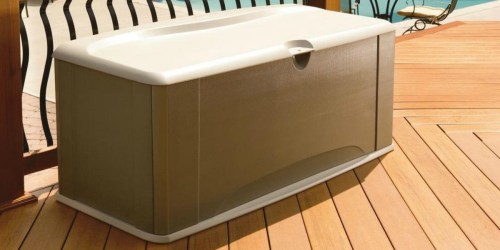 Home Depot: Rubbermaid 90 Gallon Large Deck Box with Seat Only $69 Shipped (Regularly $99)