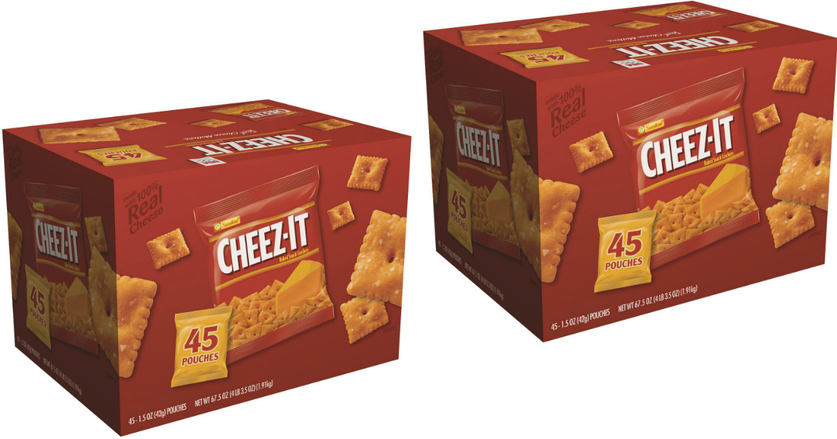 Sam's Club Members CheezIt Original 45Count Box Just 8.48 Shipped
