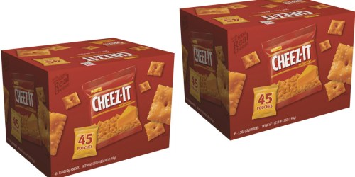 Sam’s Club Members: Cheez-It Original 45-Count Box Just $8.48 Shipped (Great for School Lunches!)