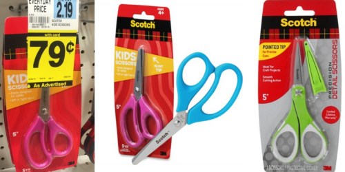 Rite Aid: Scotch Kids’ & Adult Scissors Only 79¢