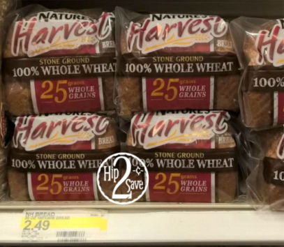 Nature's Harvest bread at Target