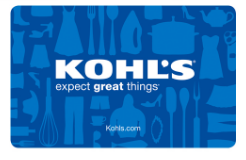 Kohl's gift card