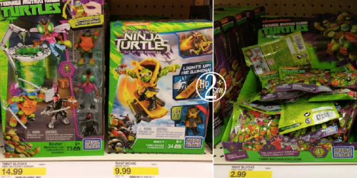 Target: 40% Off Teenage Mutant Ninja Turtles Mega Blocks & Figures