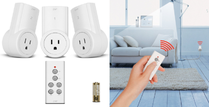  3 Pack of Etekcity Wireless Remote Control Outlet Switches ONLY  $13.98 (Just $4.66 Each)