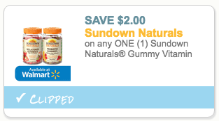 Sundown Naturals coupon