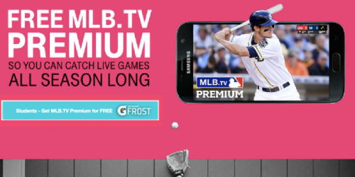 FREE 2016 Subscription to MLB.TV Premium for College Students