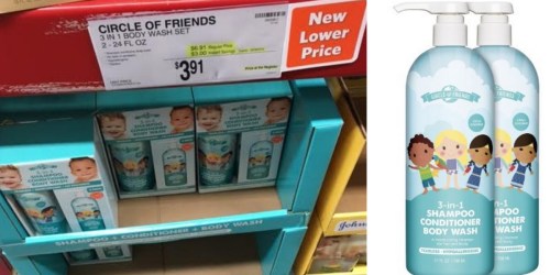 Sam’s Club: Possible Circle of Friends 3-in-1 Shampoo, Conditioner & Body Wash Only $3.91