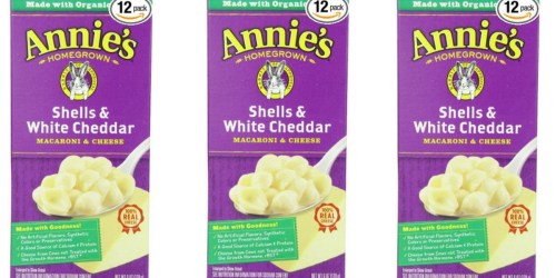 Amazon: Annie’s Gluten Free Macaroni & Cheese 12-Pack Only $11.32 Shipped (94¢ Per Box)