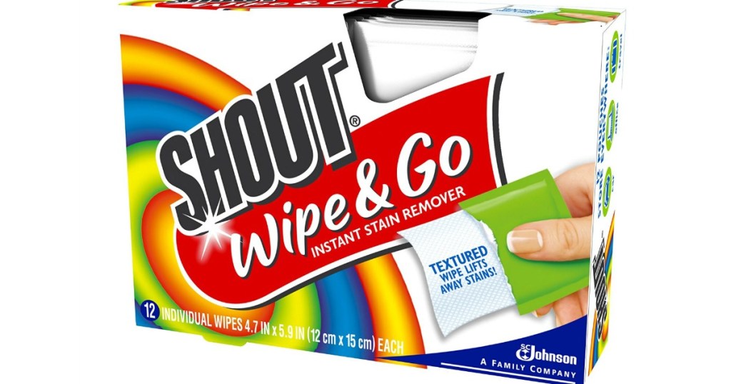 Shout Wipe & Go