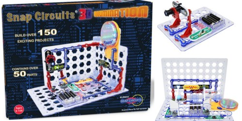 Amazon: Highly Rated Snap Circuits 3D Illumination Electronics Discovery Kit Only $44.99
