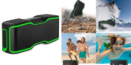 Amazon: Waterproof Portable Bluetooth Speaker Only $29.99 (Regularly $99.99)
