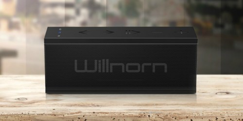 Willnorn SoundPlus Dual-Driver Wireless Bluetooth Speaker Just $22.99 (Regularly $59.99)