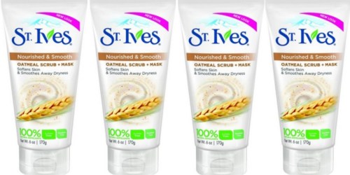 Target.com: St. Ives Oatmeal Scrub & Mask Only 88¢ Each (After Gift Card)