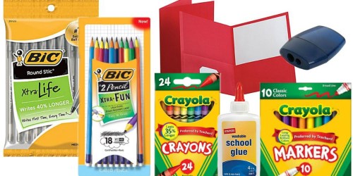 Staples: Back to School Deals Starting August 14th (FREE BIC Pens, Pencils, 17¢ Folders & More)