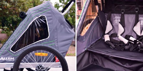 2-Child Bike Trailer/Double Stroller ONLY $159.99 Shipped (Regularly $399)