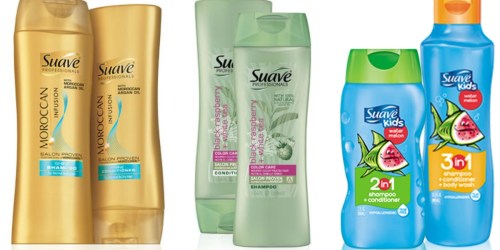 3 New Suave Hair Care Coupons = Suave Professionals Products Only $1.12 at Target
