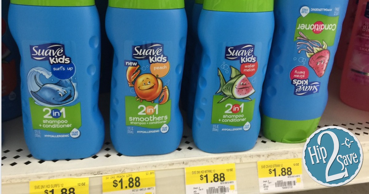 Walmart: Suave Kids Hair Care Products Only 88¢