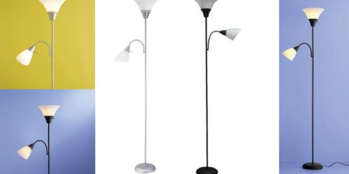 Target: Floor Lamp w/ Task Light Only $7.17