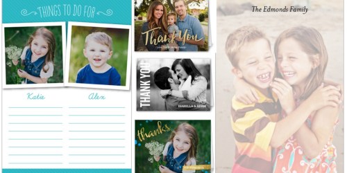 Shutterfly: 12 Free Thank You Cards OR a FREE Notepad (Just Pay Shipping)