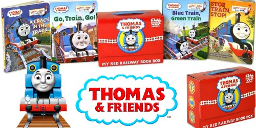 Thomas & Friends My Red Railway Book Box Only $5.99 (Regularly $14.99) – Contains 4 Board Books