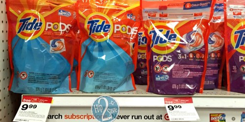 Time to Stock Up on Tide PODS at Target!